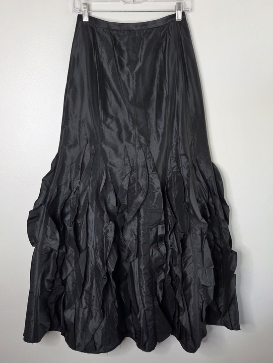 Rickie Freeman for Teri Jon Dresses & Skirts - Teri Jon Rickie Freeman Silk Ruffled Maxi Skirt